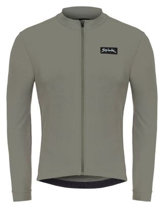 Spiuk Top Ten Langarm-Trikot für Herren, grün