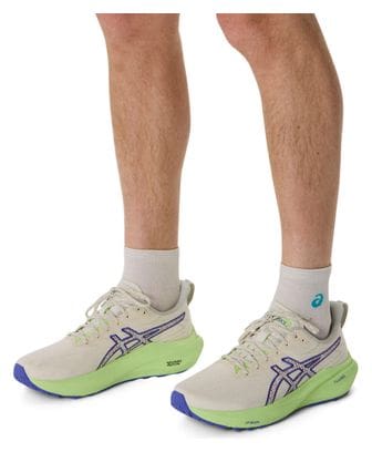 Chaussettes Asics Performance Run Quarter Beige