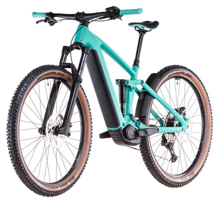 VTT Électrique Tout-Suspendu Cube Stereo Hybrid One44 EX 800 Shimano Deore/Deore XT 12V 800 Wh 29'' Bleu Scuba 2025