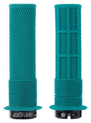 DMR DeathGrip Dünne Griffe mit Flanschen Tribe Blue