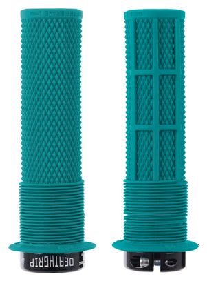 DMR DeathGrip Thin Grips with Flanges Tribe Blue