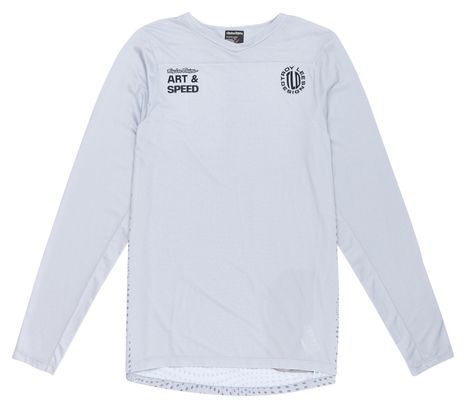 Maillot de manga larga Troy Lee Designs Skyline Gris