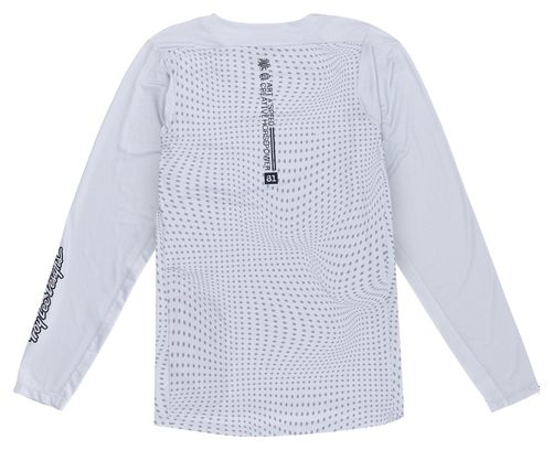 Maillot de manga larga Troy Lee Designs Skyline Gris