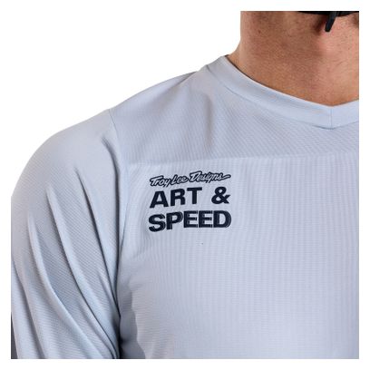 Maillot de manga larga Troy Lee Designs Skyline Gris