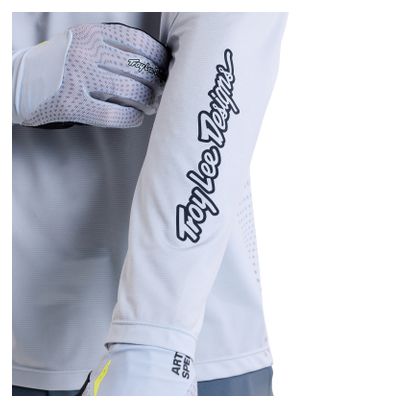 Maillot de manga larga Troy Lee Designs Skyline Gris