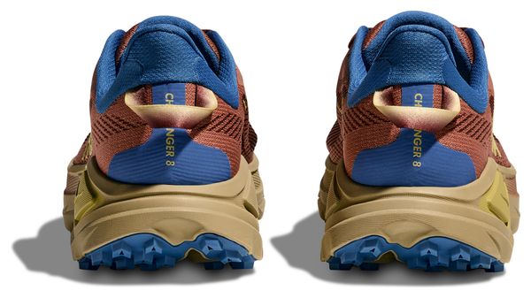 Scarpe da trail Hoka Challenger 8 Uomo Marrone/Giallo