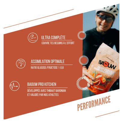 Baouw Energiedrank Perzik/Rosemary - 585g