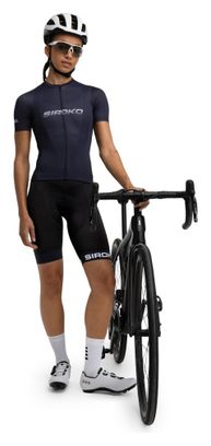 Maillot vélo mesh manches courtes femme Cyclisme M8 Route Noir