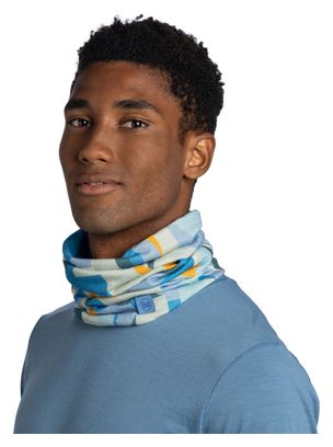 Merino Lightweight Digital Print Multicolour Neck Warmer
