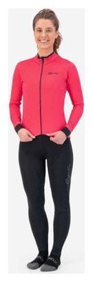 Maillot Manches Longues Velo Rogelli Essential - Femme - Cerise