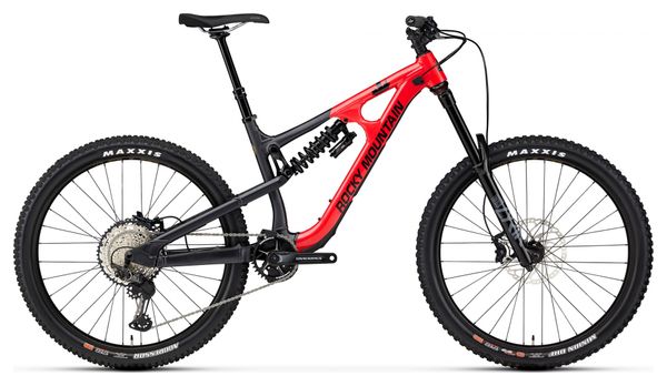 Rocky Mountain 2020 Slayer Aluminum 50 27.5 &#39;&#39; Full Suspension Mountain Bike Shimano XT 12V Black / Red