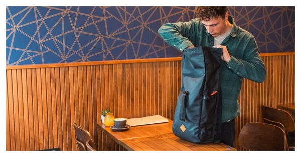 Restrap Rolltop Backpack 22L Black