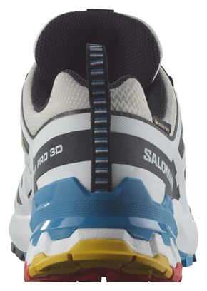 Zapatillas de trail para mujer Salomon XA Pro 3D V9 GTX Blanco Multicolor