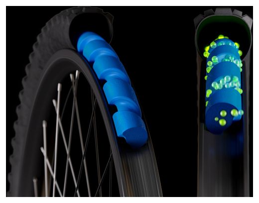 Technomousse Anti-Klemm-Schaumstoff Blue Vertigo 29'' Blau