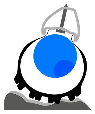 Technomousse Anti-Klemm-Schaumstoff Blue Vertigo 29'' Blau