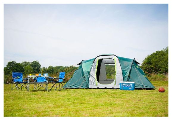 Tente de camping de luxe pour 4 personnes - Tente Coleman Spruce Falls 4