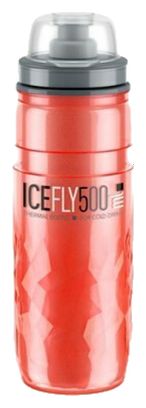 Elite Ice Fly Trinkflasche 500ml Rot / Grau