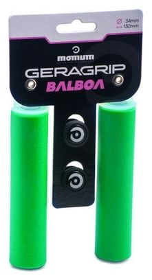 MOMUM - Grips silicone  GERAGRIP BALBOA -  34MM -  GREEN