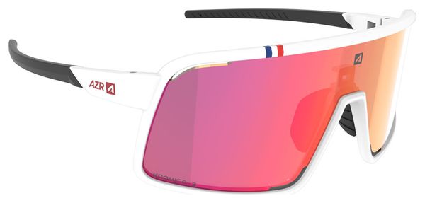 Lunettes Azr Kromic Target RX Blanc France/Rouge Photochromique