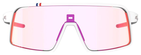 Lunettes Azr Kromic Target RX Blanc France/Rouge Photochromique