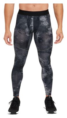 Nike Dri-Fit Pro Camo Long Tights Black Homme