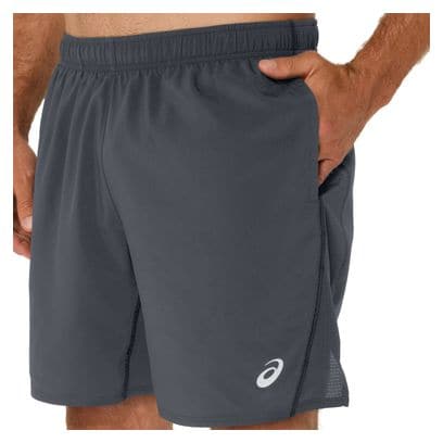 Pantalones cortos Asics Core Run 7in Gris para hombre