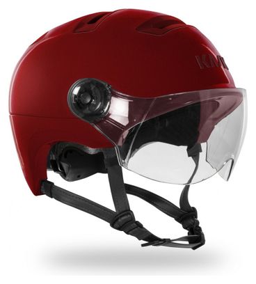 Helm für die Stadt Urban R Bordeauxrot