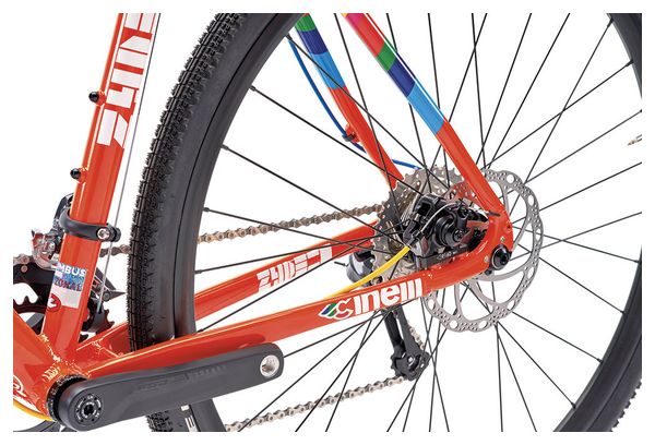 Cinelli Zydeco Lala Gravel Bike Shimano Sora 9S 700 mm Orange Juice Blue 2021