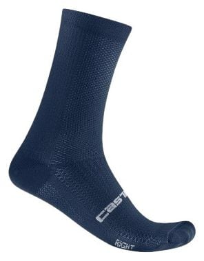 Castelli Espresso 18 Sokken Blauw