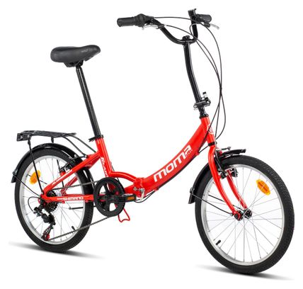 Vélo Pliant Moma First Class II 20'' Shimano 6V Rouge