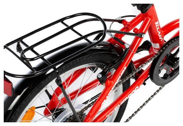 Velo Pliant Moma First Class II 20 Shimano 6V Rouge Alltricks