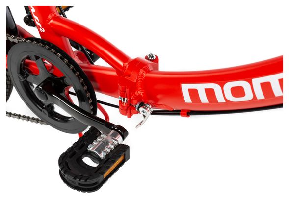 Moma Bikes Bicicleta Plegable Urbana SHIMANO FIRST CLASS 20' Alu, 6V. Sillin Confort 