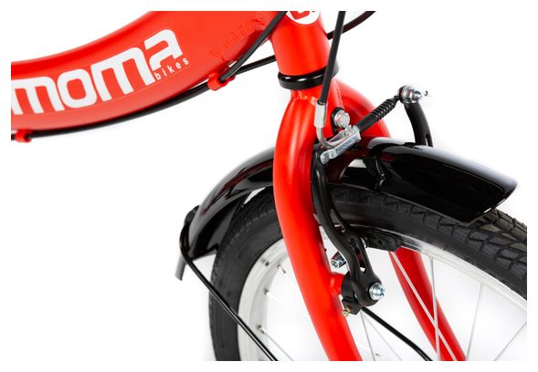 Moma Bikes Bicicleta Plegable Urbana SHIMANO FIRST CLASS 20' Alu, 6V. Sillin Confort 