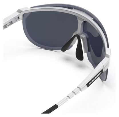 Lunettes Aerotrail Blanc Brillant / Miroir Bleu Scicon Sports