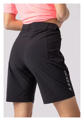 Pantaloncini con rivestimento Scott Vertic LT nero da donna