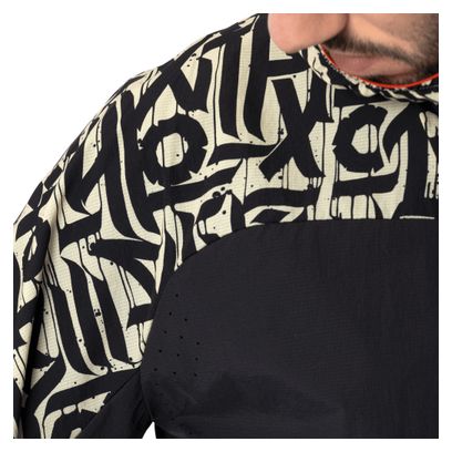 Chaqueta cortavientos Dynafit Trail Wind negra para hombre