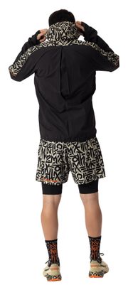 Chaqueta cortavientos Dynafit Trail Wind negra para hombre