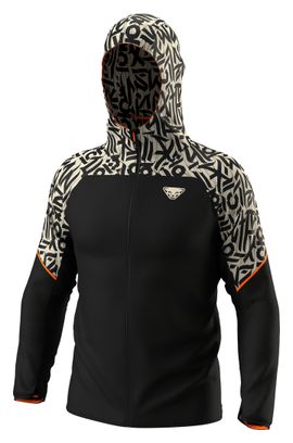 Chaqueta cortavientos Dynafit Trail Wind negra para hombre