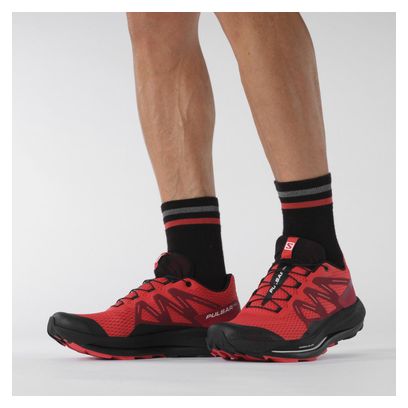 Salomon Pulsar Trail Rouge Noir Homme