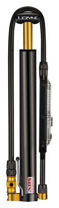 Lezyne Micro Floor Drive Digital HVG Pump (Max 90 psi / 6.2 bar) Black