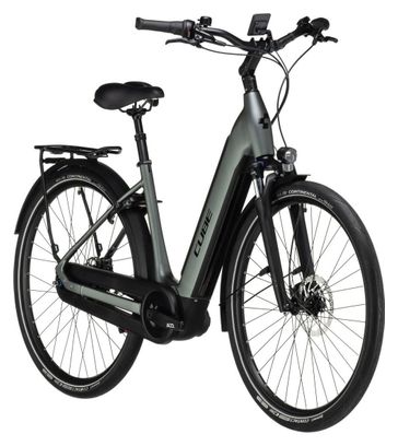 Cube Supreme RT Hybrid Pro 625 Bicicleta eléctrica urbana de fácil acceso Shimano Nexus 8S 625 Wh 700 mm Flash Gris 2023