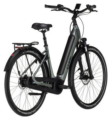 Cube Supreme RT Hybrid Pro 625 Bicicleta eléctrica urbana de fácil acceso Shimano Nexus 8S 625 Wh 700 mm Flash Gris 2023