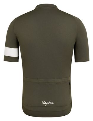 Rapha Core Korte Mouw Trui Groen