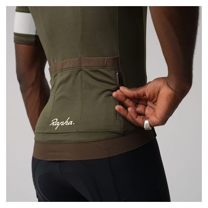 Rapha Core Korte Mouw Trui Groen