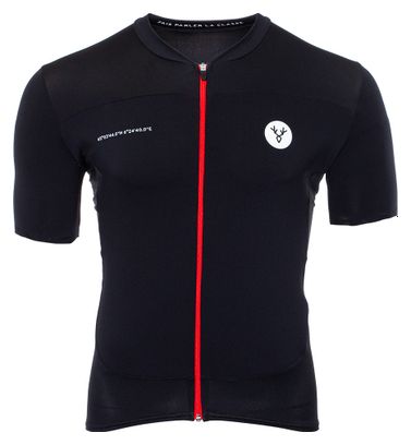 LeBram Galibier Korte Mouwen Jersey Zwart