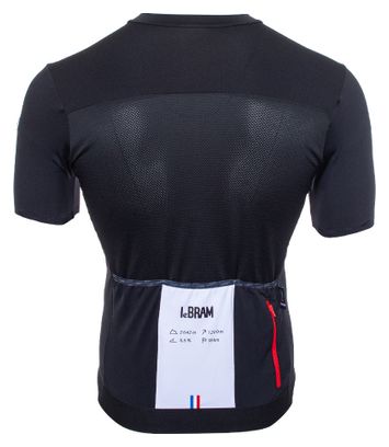 LeBram Galibier Korte Mouwen Jersey Zwart