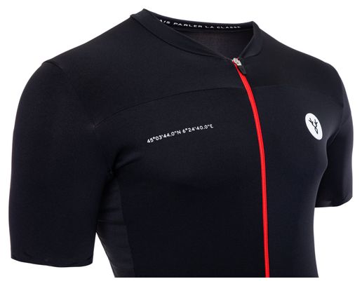 LeBram Galibier Korte Mouwen Jersey Zwart