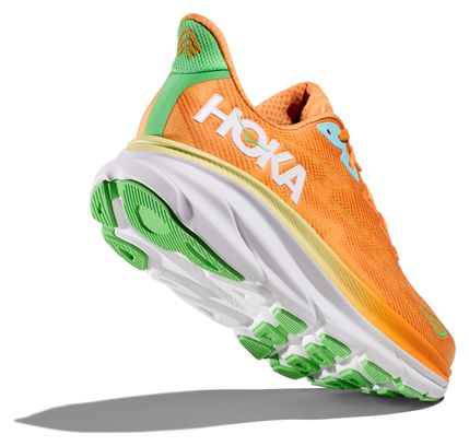Hoka One One Clifton 9 Hardloopschoenen Oranje Heren