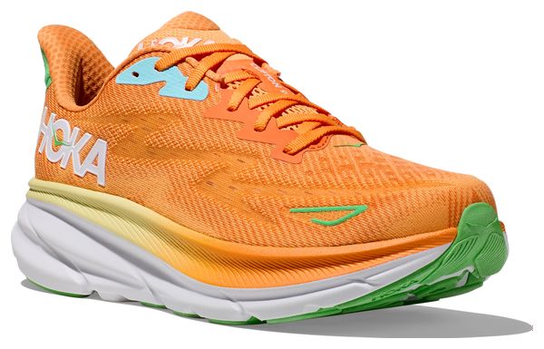 Hoka One One Clifton 9 Hardloopschoenen Oranje Heren