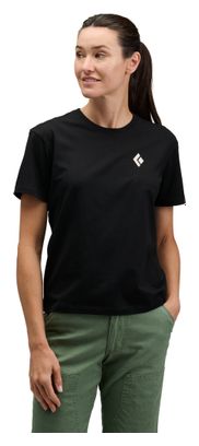 Maglietta Black Diamond Equipment per alpiniste, nera, da donna